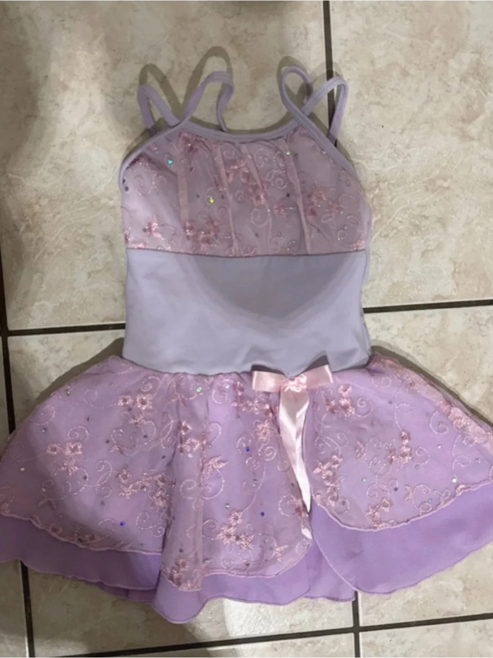 Lot of 7 Girls Size 4/5 Dance/Gymnastics Leotards